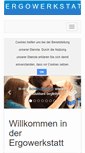 Mobile Screenshot of ergowerkstatt.de